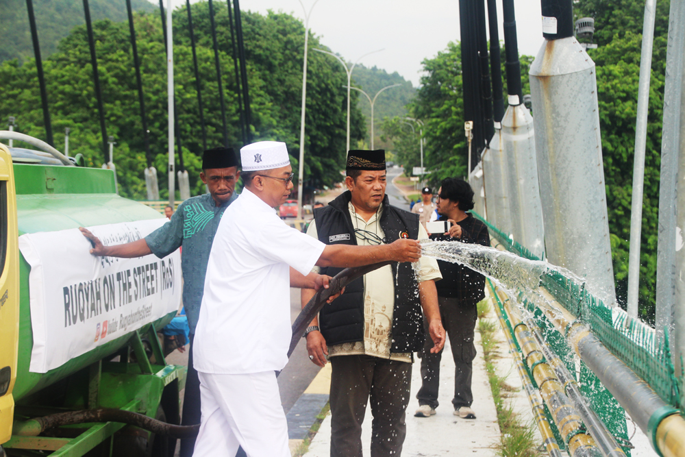 An Nubuwwah dan RoS Batam Holds a Grand Ruqyah at Barelang Bridge I Batam to Commemorate World Suicide Prevention Day
