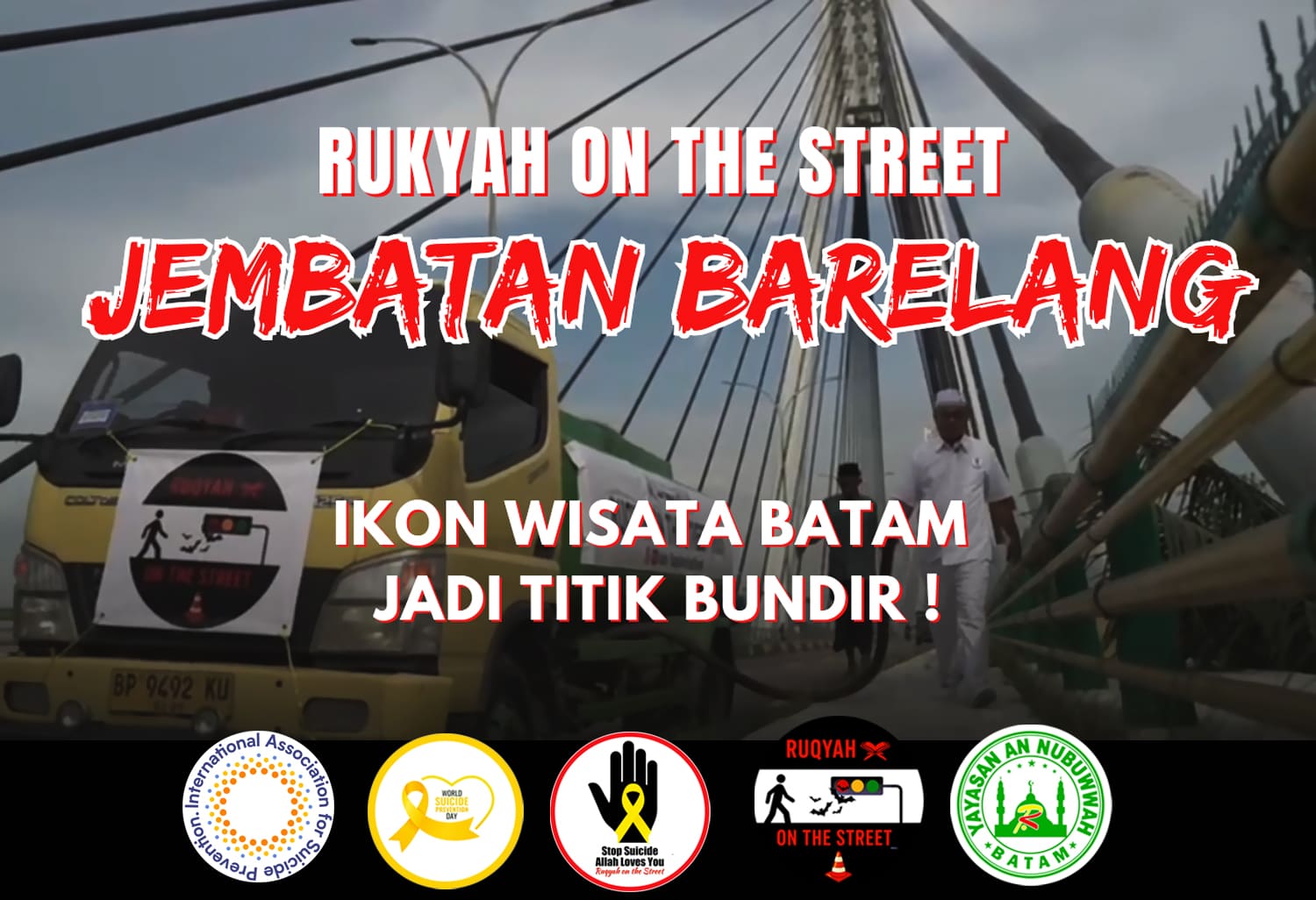 Peringati WSPD, RoS AnPeringati WSPD, RoS An Nubuwwah Batam Siram 5.000 Liter Air Ruqyah di Jembatan I Barelang Batam Nubuwwah Batam Siram 5.000 Liter Air Ruqyah di Jembatan Barelang I Batam